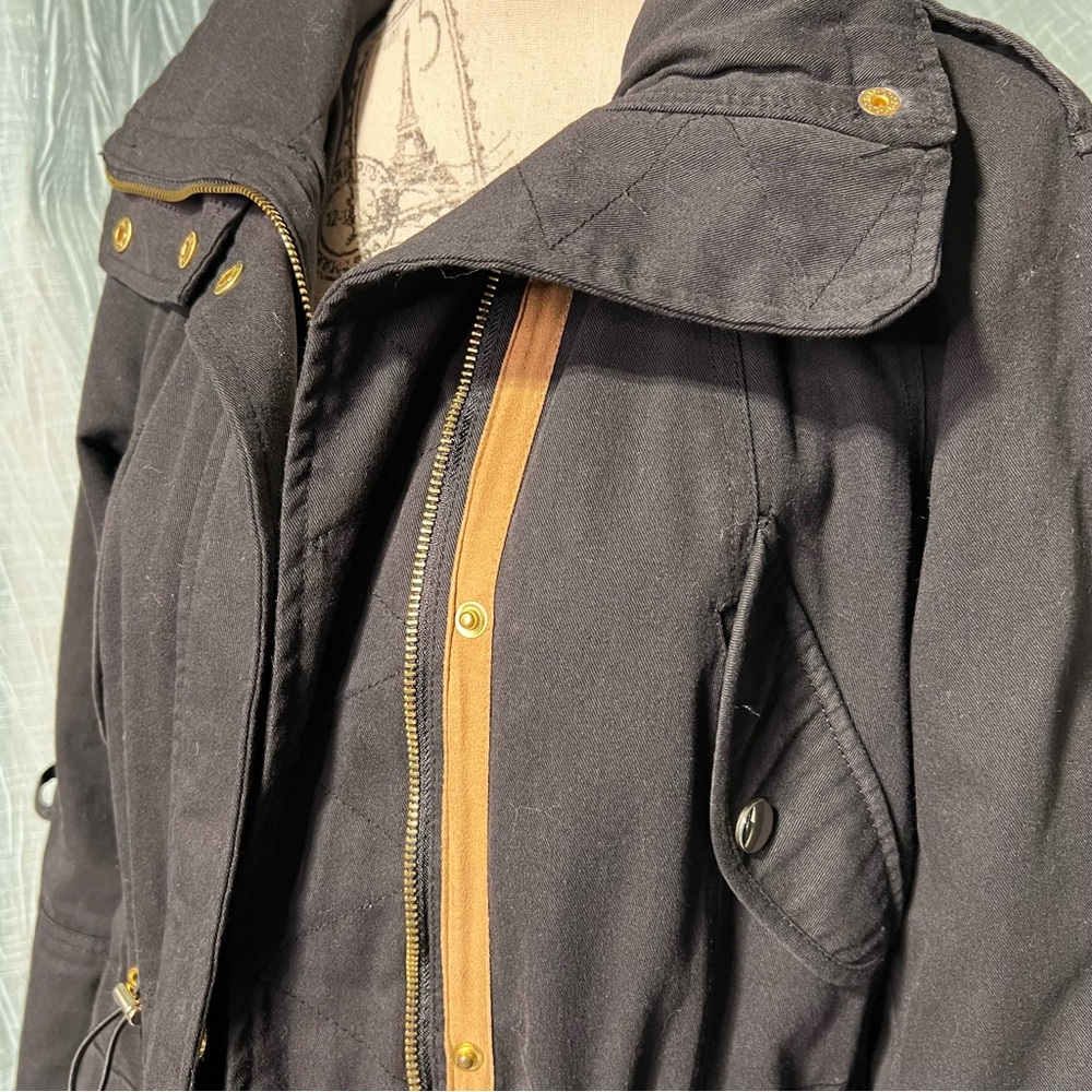 Vero Moda Black‎ Size M Fall Parka Utility Jacket - Picture 4 of 10